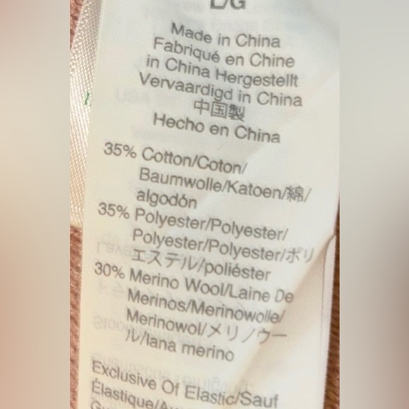 J.CREW CARDIGAN SWEATER Size Large
35% Cotton 35% Polyester 30% Merino Wool - Picture 5 of 5